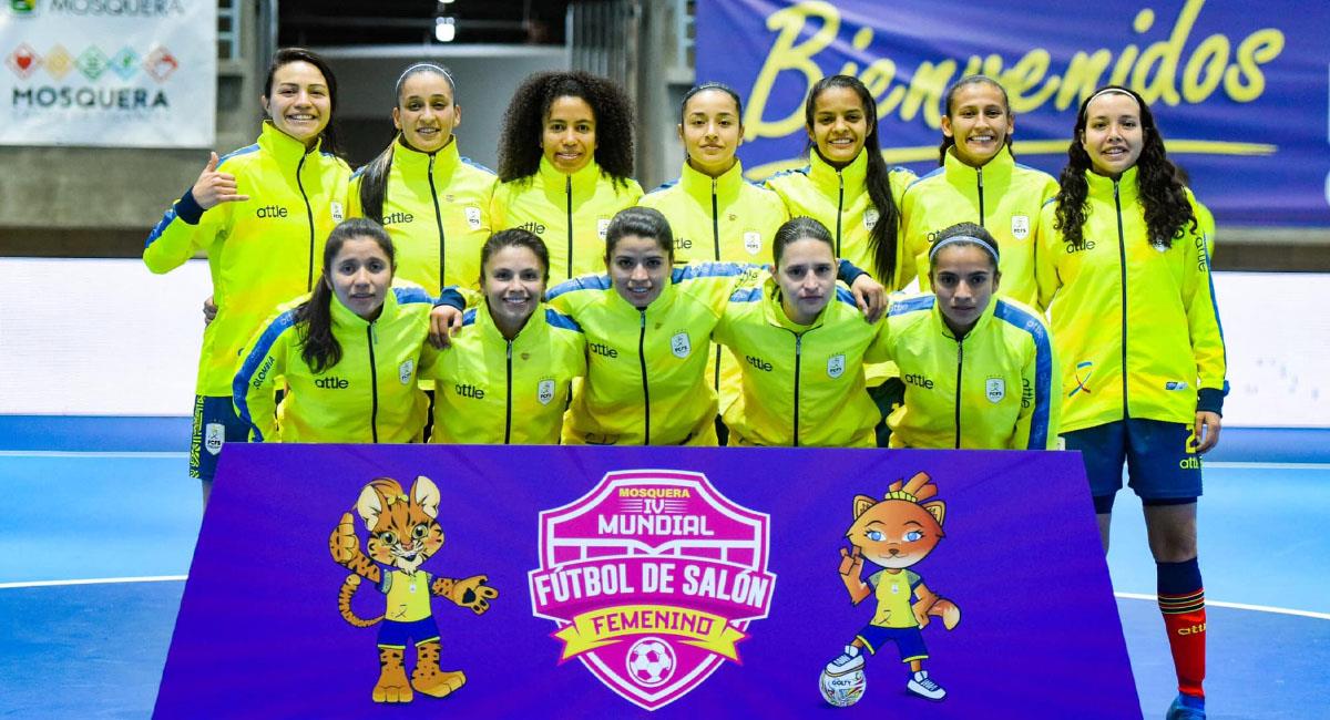 Sensacional participación de la delegación colombiana, en el Mundial Femenino de Fútbol de Salón. Foto: Facebook Federación Colombiana de Fútbol de Salón