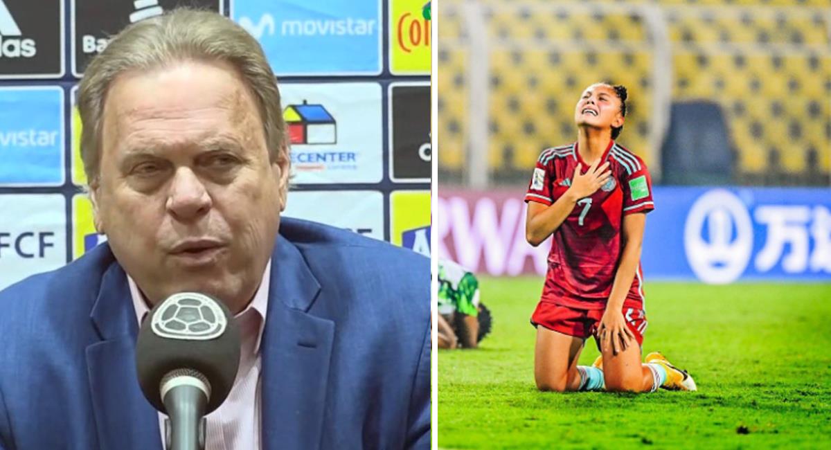 Jesurún aumenta la polémica tras sus declaraciones sobre la participación de Colombia en el Mundial Femenino Sub 17. Foto: Instagram Selección Colombia / Twitter: @JPinedaMdz ·