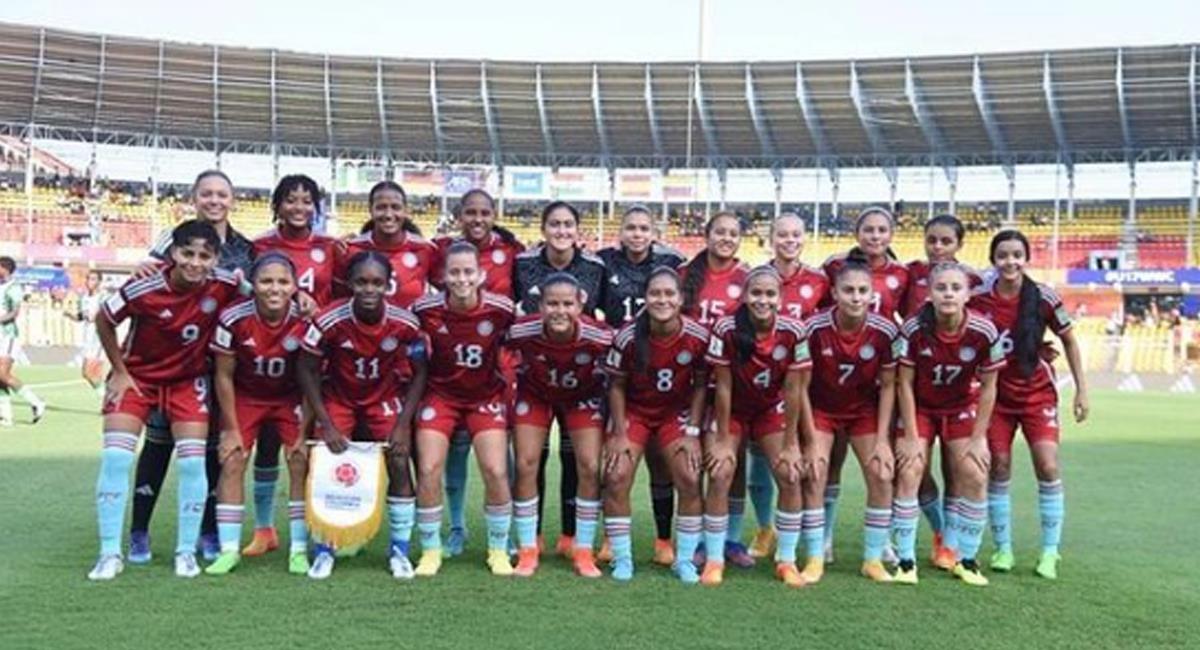 Colombia así formará ante España en la final del Mundial Femenino Sub 17. Foto: Instagram Selección Colombia