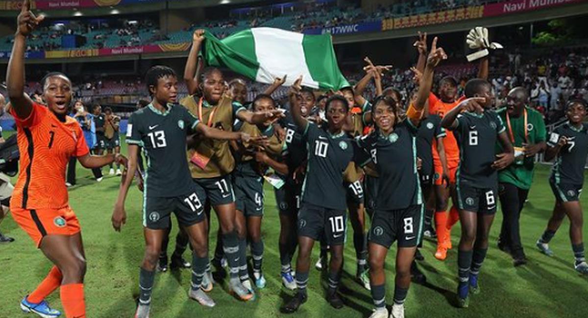 Nigeria se quedó con el tercer puesto en el Mundial Femenino Sub 17 tras vencer a Alemania. Foto: Instagram nigeriasuperfalcons