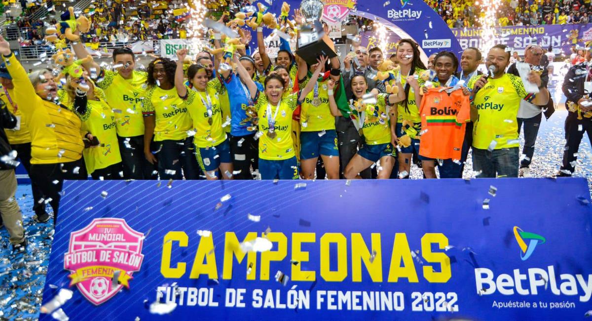 Torneo perfecto para la Selección Colombia. Foto: Facebook Federación Colombiana de Fútbol de Salón