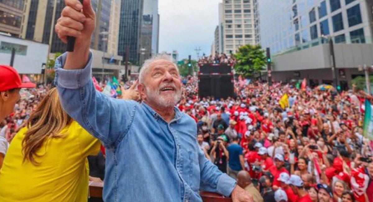 Lula da Silva será nuevamente presidente de Brasil. Foto: Twitter @PetroEsPueblo