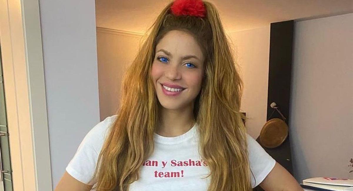 Shakira disfrazada de animadora. Foto: Instagram @shakira