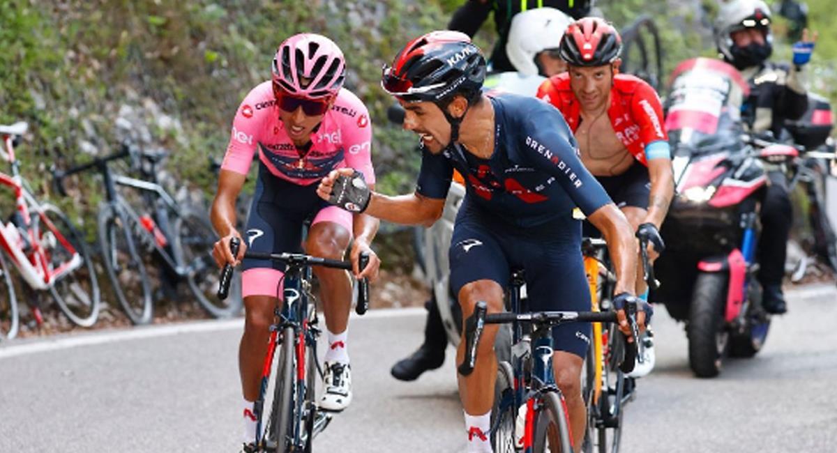 Egan Bernal y Daniel Felipe Martínez podrían estar juntos para el Tour de Francia 2023. Foto: Instagram Egan Bernal