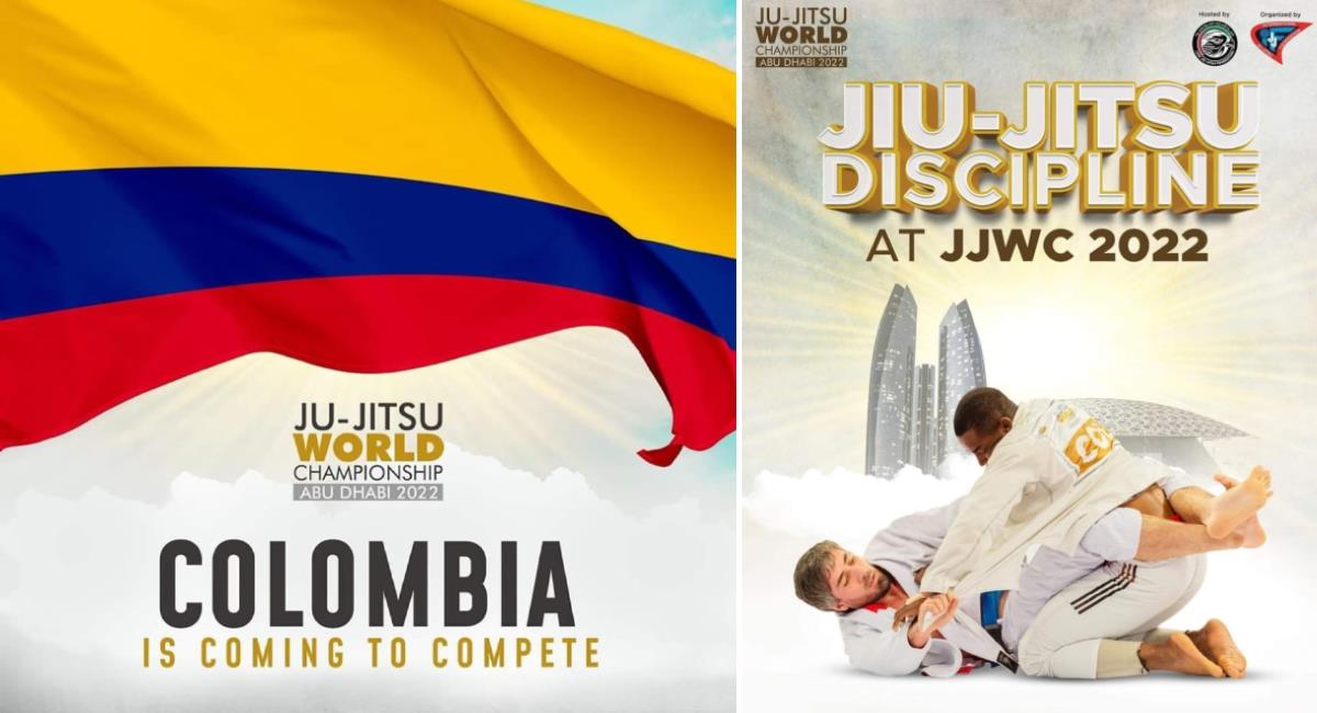 Colombia se destaca en mundial de Jiu-Jitsu. Foto: Facebook Federación Colombiana de