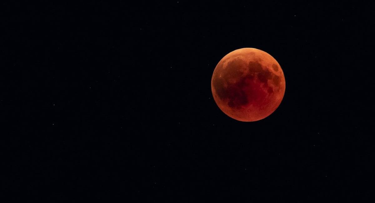 Eclipse lunar este 8 de noviembre de 2022. Foto: Pixabay