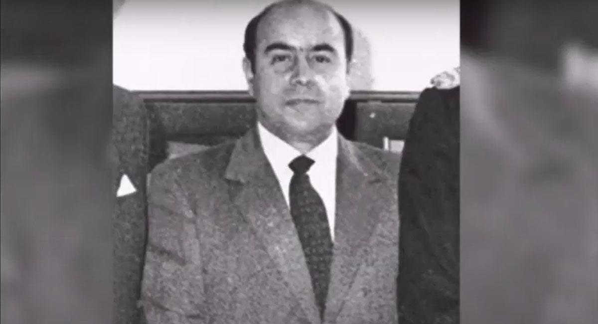 El magistrado Hernando Baquero Borda fue asesinado en Bogotá en 1986. Foto: Youtube