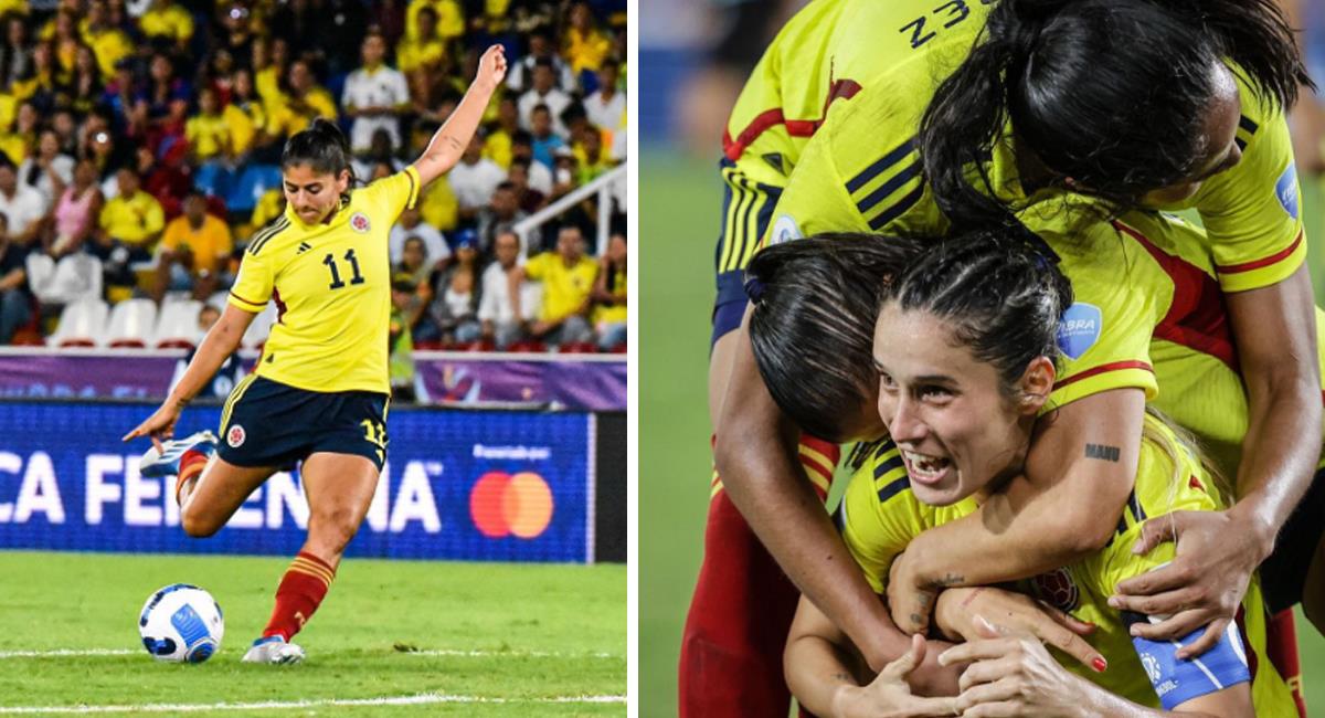 La Selección Colombia se medirá en el partido preparatorio frente a Zambia. Foto: Instagram Catalina Usme