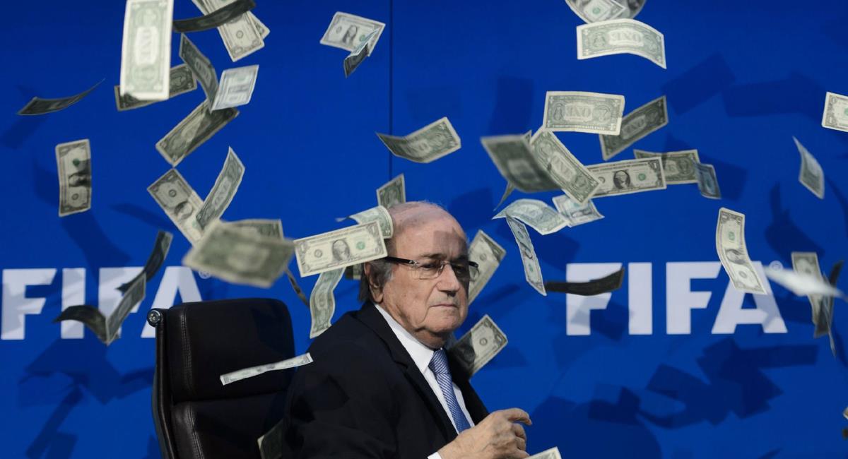 Joseph Blatter, presidente de la FIFA desde 1998 hasta su suspensión, en 2015. Foto: Twitter @LucianoWernicke