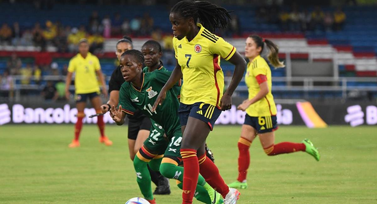 Colombia se medirá ante Zambia en su segundo partido preparatorio rumbo al Mundial 2023. Foto: FCF