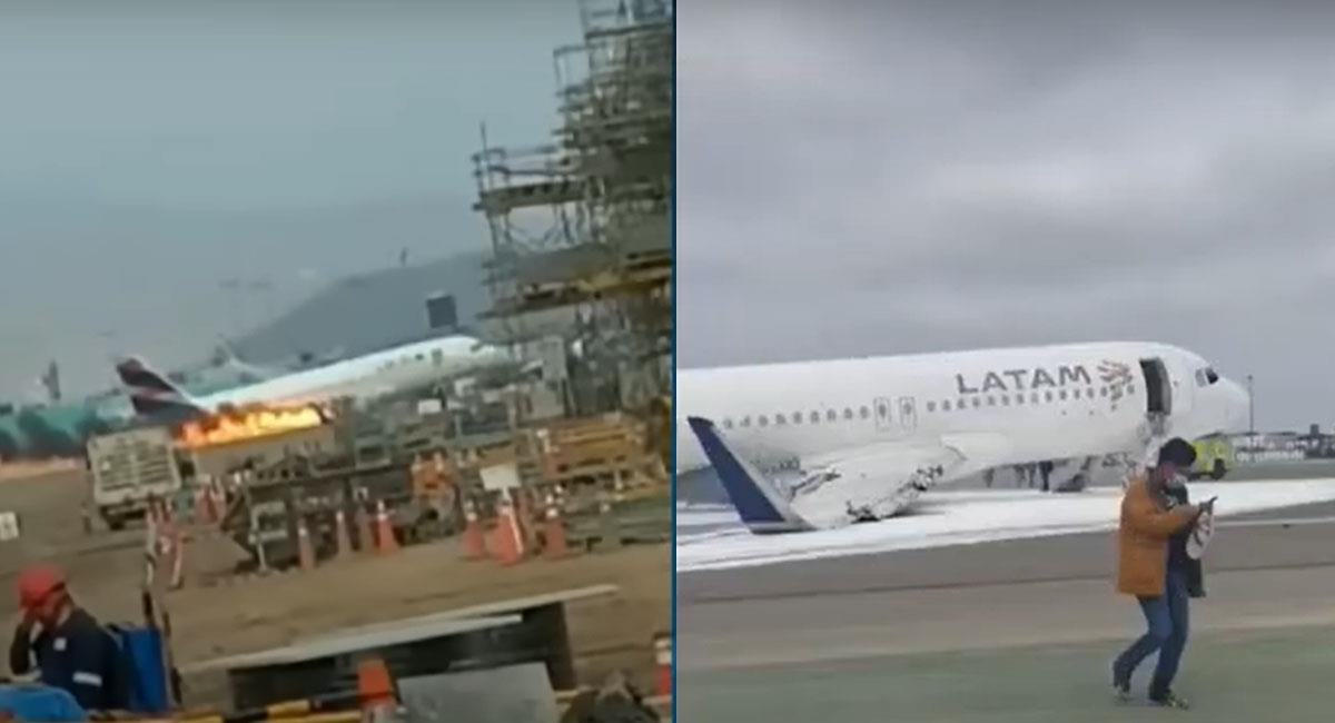 Una emergencia en el aeropuerto de Lima ocasionó la muerte de 2 bomberos. Foto: Youtube