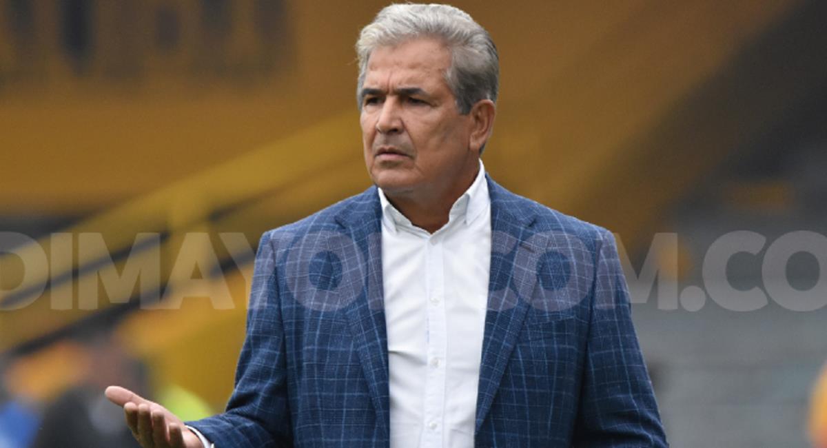 Jorge Luis Pinto podría abandonar su cargo como entrenador del Deportivo Cali. Foto: Dimayor