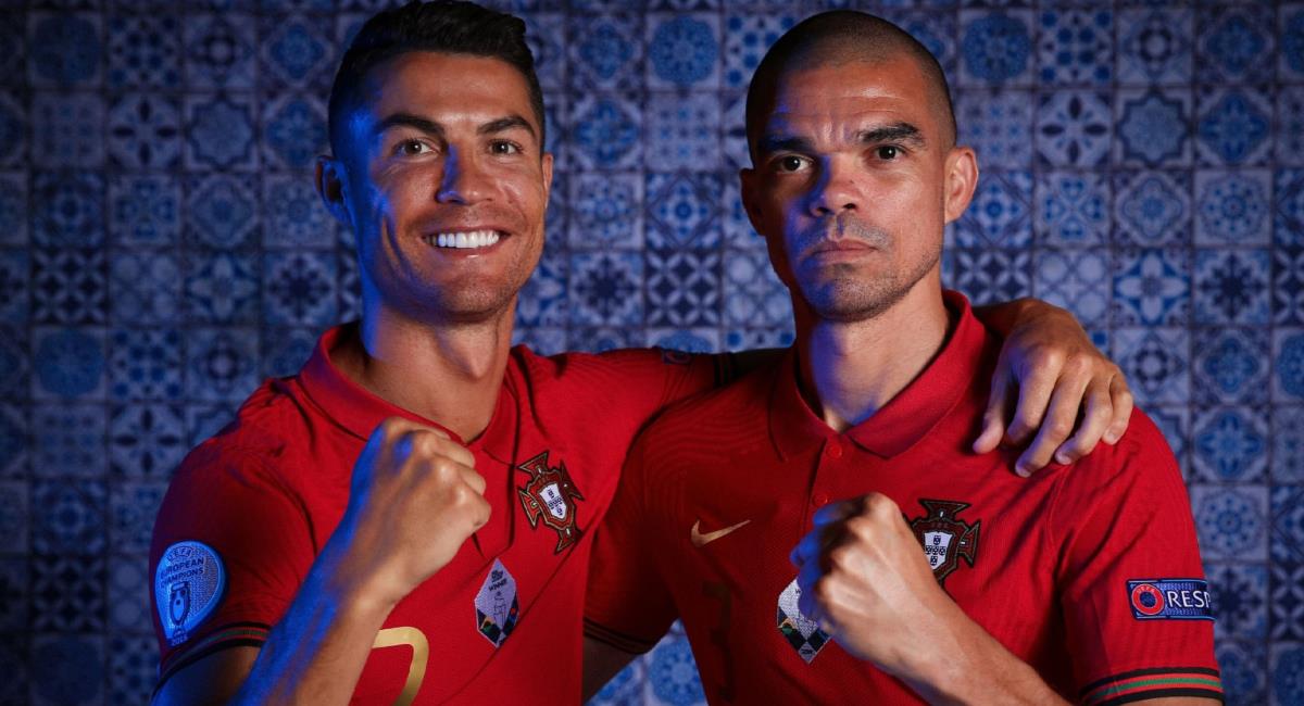 Cristiano y Pepe jugarán, seguramente, su último mundial. Foto: Twitter @AdriRM33