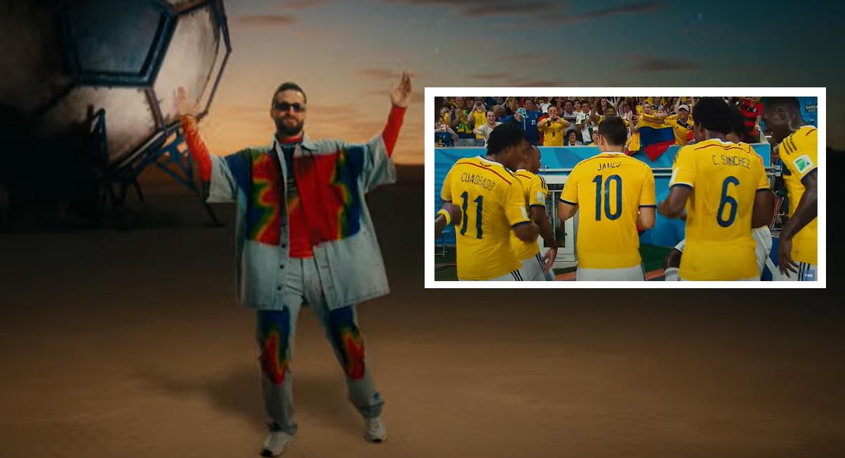 En el video del Mundial de la FIFA aparece la Selección Colombia. Foto: Youtube FIFA