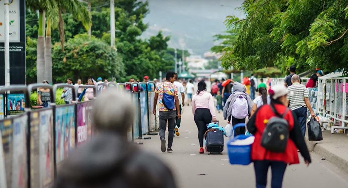 Migrantes venezolanos siguen arribando a Colombia con la idea de buscar mejores oportunidades. Foto: Youtube