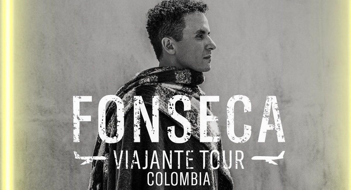 Fonseca anuncia gira en redes sociales. Foto: Instagram @fonsecamusic
