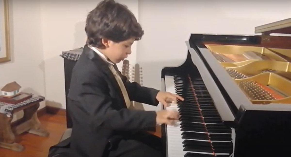 Juan Miguel Saboya Soto es un niño de 10 años con un talento que solo tienen los genios. Foto: Youtube