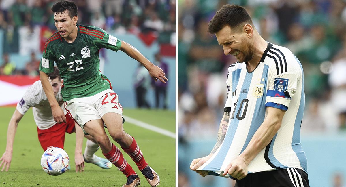 Argentina se mide ante México este sábado en su segunda salida del Mundial de Qatar 2022. Foto: EFE