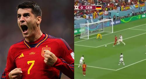 Video: Así fue el gol de Álvaro Morata contra Alemania