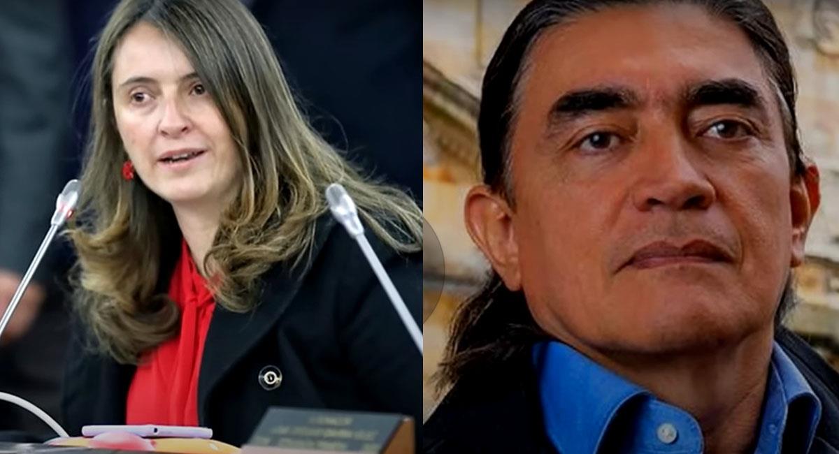 Paloma Valencia y Gustavo Bolívar son dos senadores en permanente contradicción. Foto: Youtube