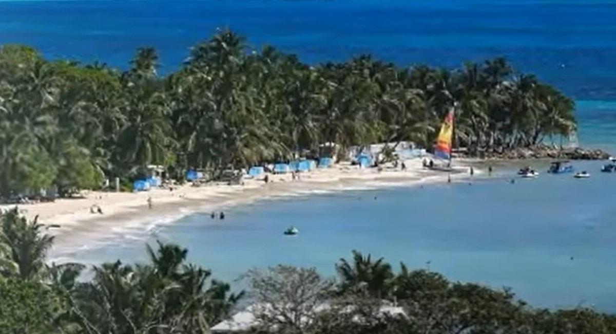 En la isla de San Andrés se producen frecuentes colisiones entre lanchas y bañistas. Foto: Youtube