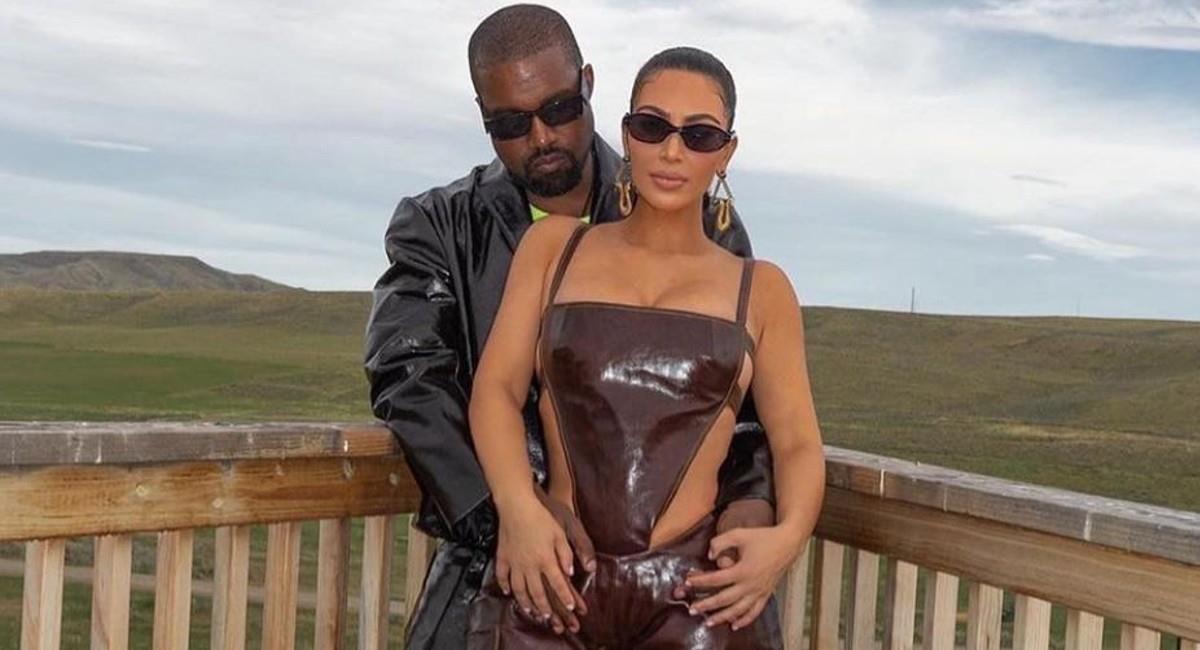 Kim Kardashian y Kanye West. Foto: Instagram @inkimyeewetrust