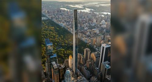 Así es el rascacielos más estrecho del mundo acabado de construir 