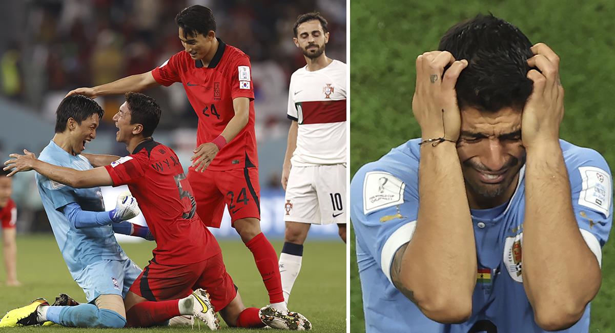 Corea se queda con el cupo de Uruguay a octavos tras vencer a Portugal. Foto: EFE
