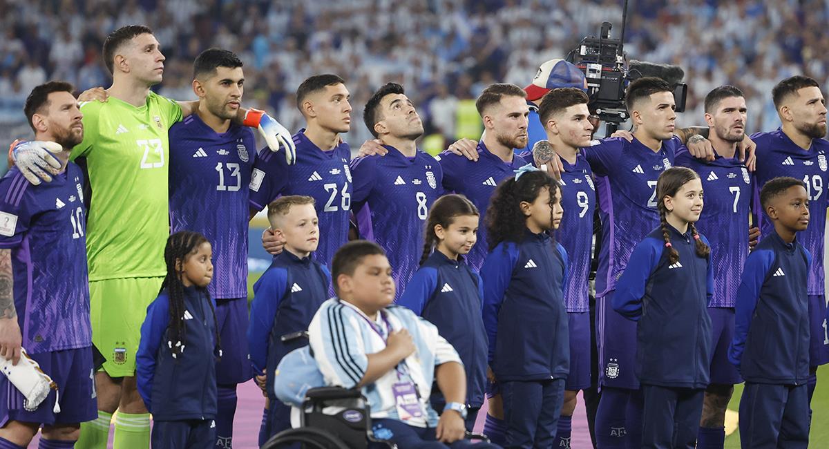 Así formaría Argentina en el partido por octavos ante Australia en el Mundial Qatar 2022. Foto: EFE