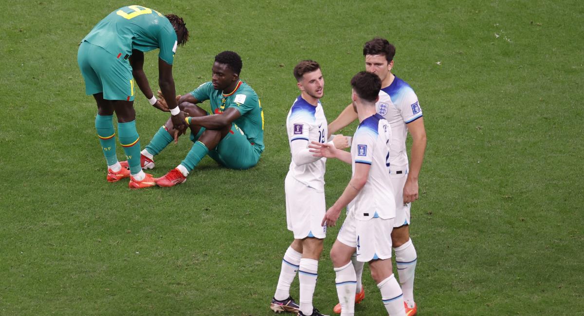 Inglaterra se impuso a Senegal y clasificó a cuartos de final. Foto: EFE
