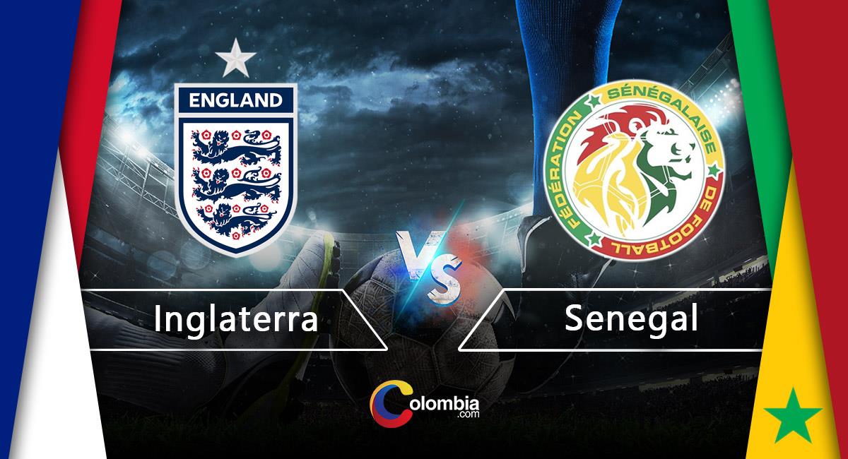 Inglaterra y Senegal se miden por los octavos de final en Catar. Foto: Colombia.com