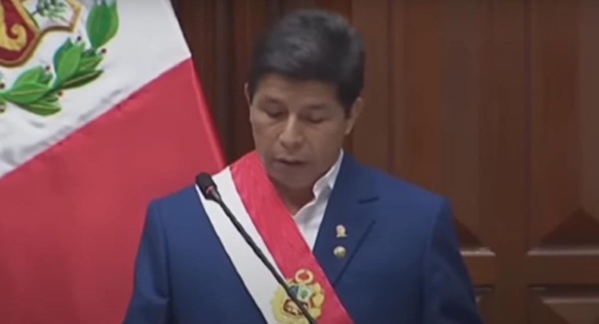Pedro Castillo espera terminar su mandato en julio de 2026 en Perú. Foto: Youtube