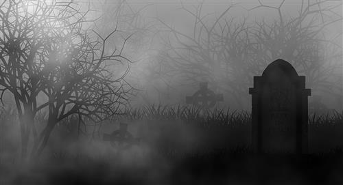 Paranormal: graban extraños remolinos en un cementerio