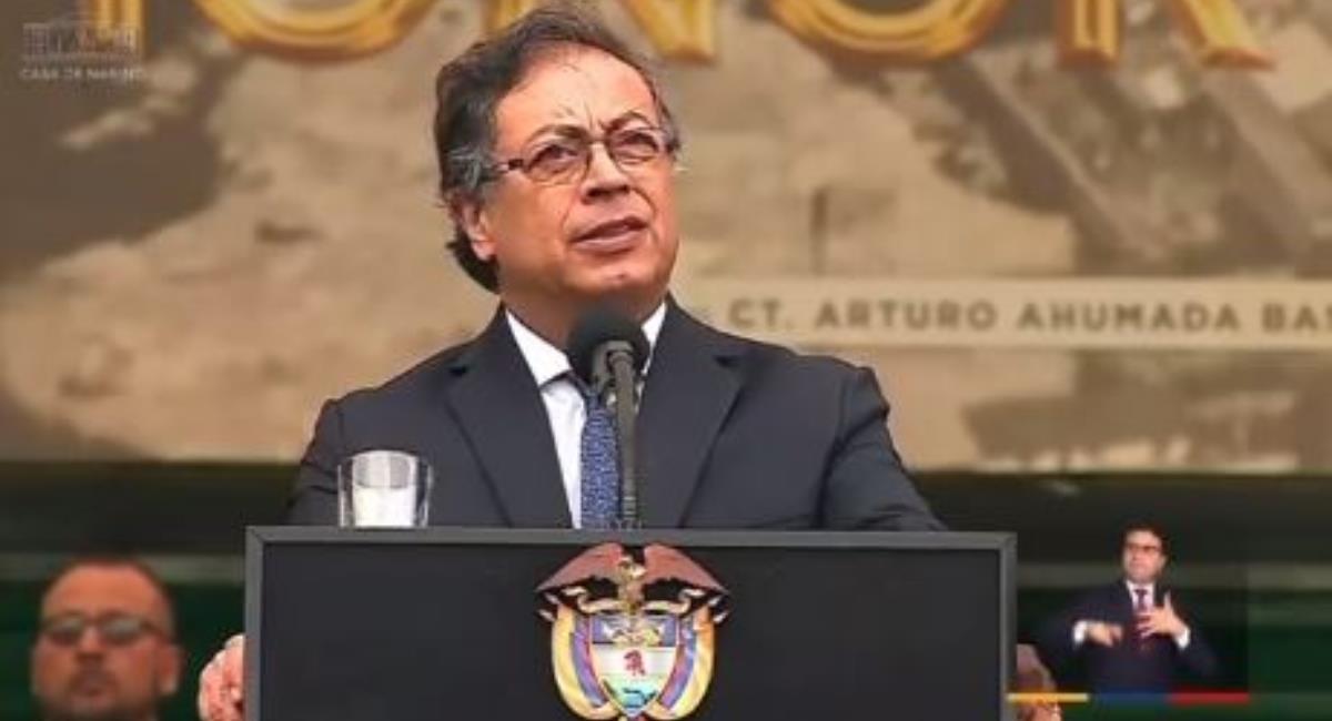 Gustavo Petro lanza advertencia sobre la Paz Total. Foto: Presidencia