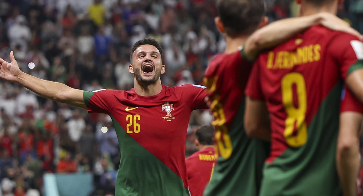Ramos gran figura de la goleada de Portugal ante Suiza por un cupo a los cuartos de final del Mundial de Qatar 2022. Foto: EFE