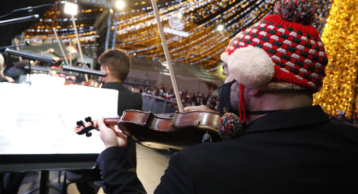 La Filarmónica invita a celebrar el Día de las Velitas con seis conciertos gratuitos. Foto: Twitter Alcaldía de Bogotá