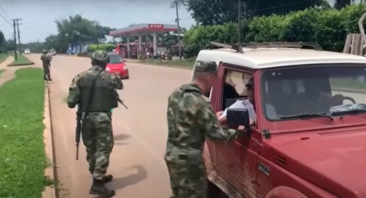 Disidencias de las Farc ven con molestia la presencia de tropas en varias regiones del país. Foto: Youtube