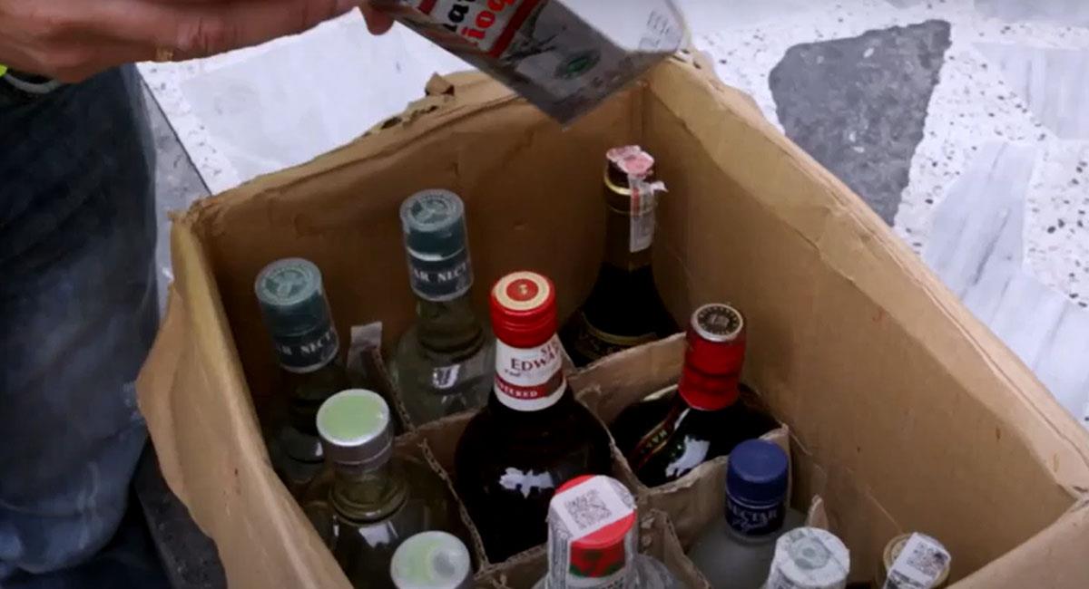 Las fiestas decembrinas propician la adulteración de todo tipo de bebidas alcohólicas en Colombia. Foto: Youtube