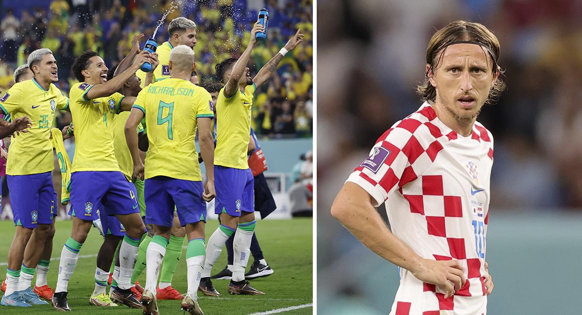 Brasil se medirá ante Croacia por los cuartos de final del Mundial Qatar 2022. Foto: EFE