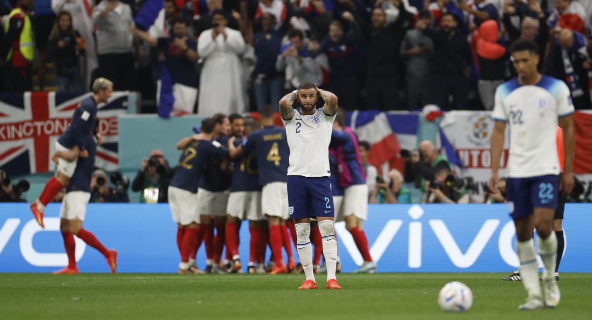 Francia se quedó con el clásico europeo y avanzó a semifinales. Foto: EFE