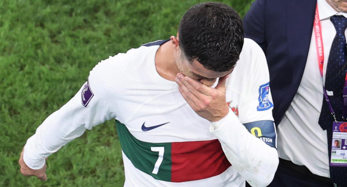 Portugal dejó el mundial de Catar en Cuartos tras perder frente a Marruecos. Foto: EFE