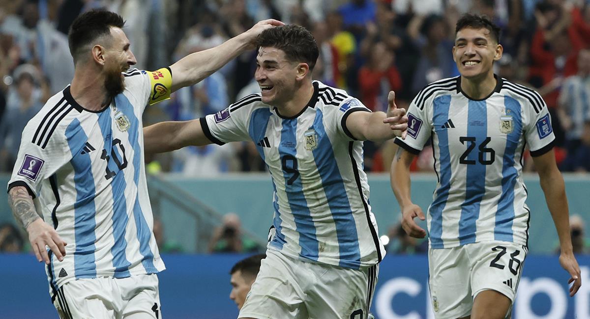 Argentina se queda con el cupo a la final del Mundial de Qatar 2022 tras golear a Croacia. Foto: EFE