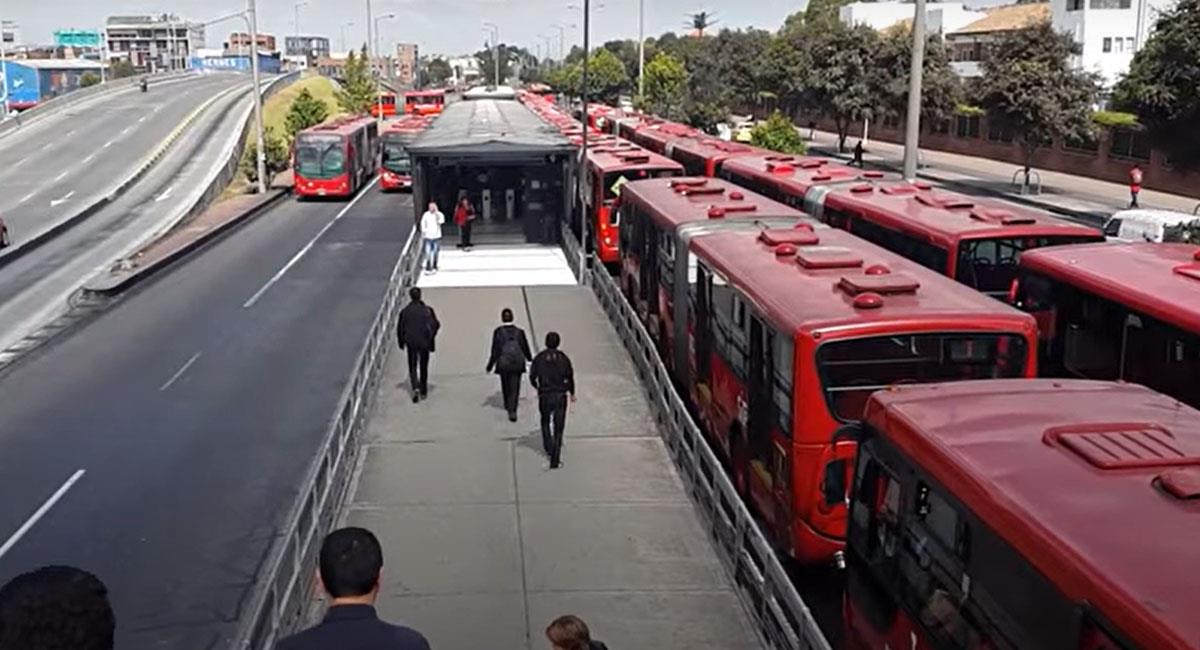 Transmilenio es el sistema de Transporte masivo de la ciudad de Bogotá. Foto: Youtube
