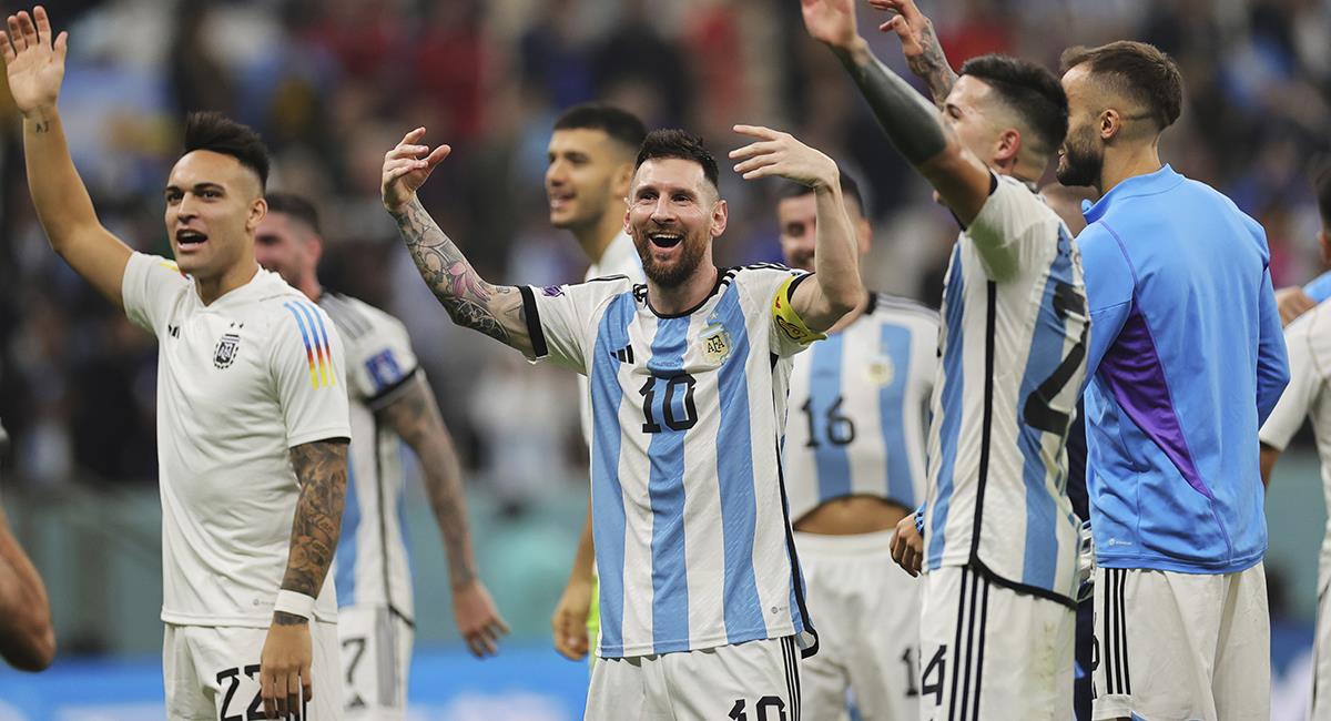 Argentina logró pasar a la gran final del Mundial Qatar 2022, así lo tituló la prensa. Foto: EFE