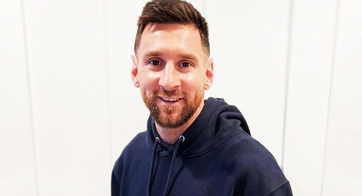Futbolista Leonel Messi. Foto: Instagram @leomessi