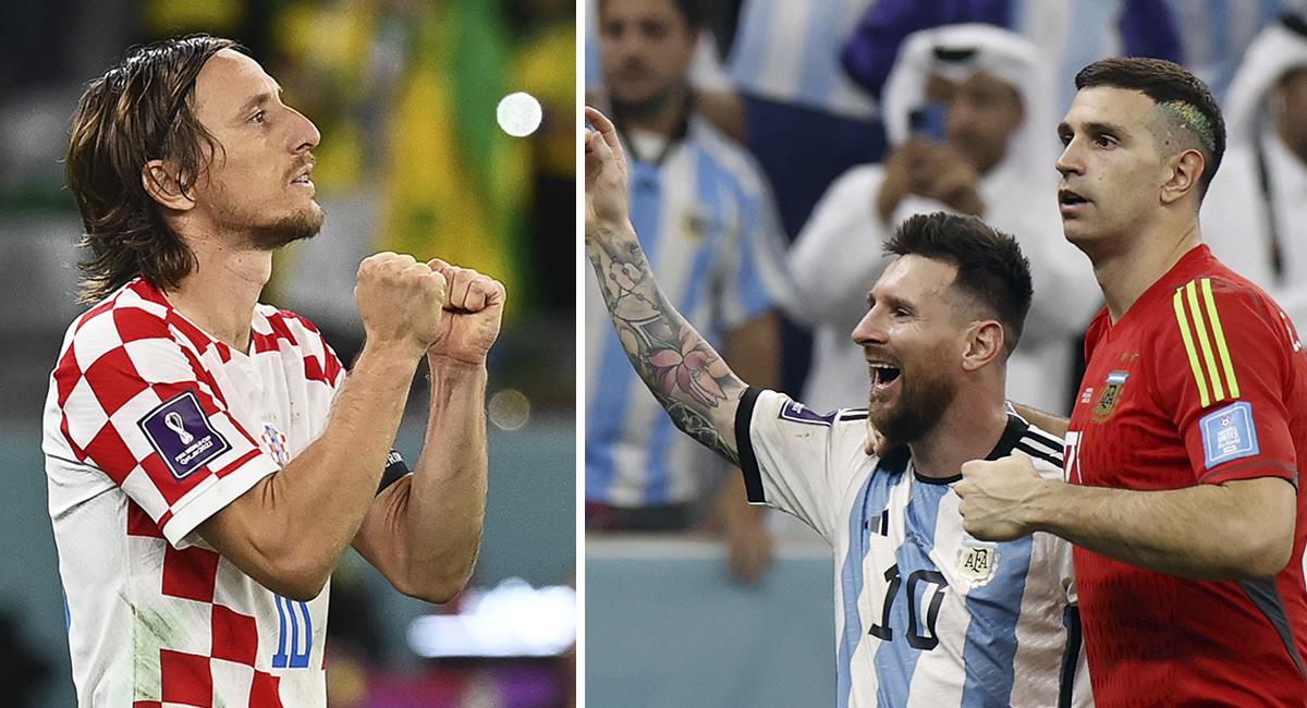 Argentina se mide ante Croacia por un cupo a la final del Mundial de Qatar 2022. Foto: EFE