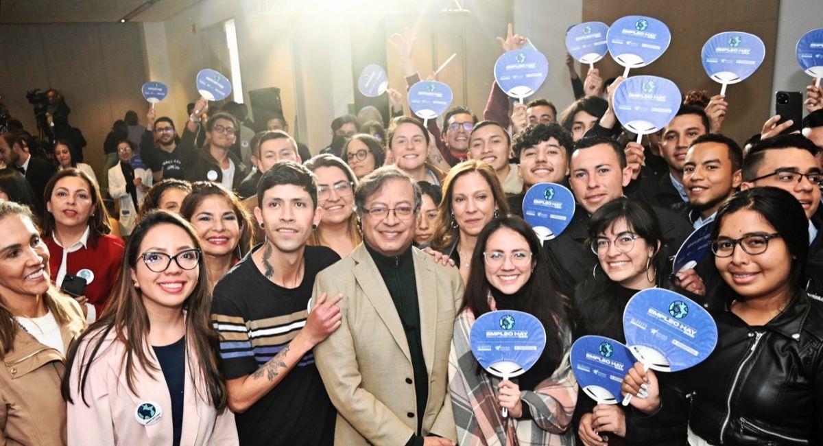 Nuevo anuncio del presidente Petro sobre los jóvenes gestores de paz. Foto: Twitter @gustavopetrourrego