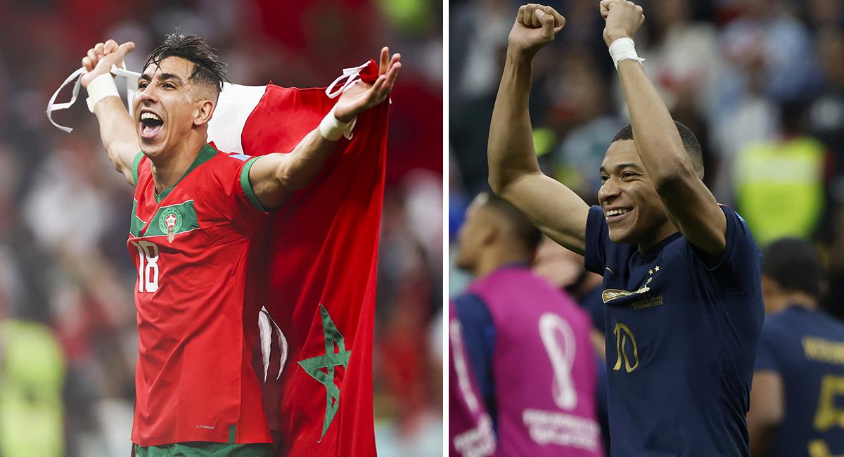 Francia se enfrentará a Marruecos en la semifinal del Mundial Qatar 2022. Foto: EFE