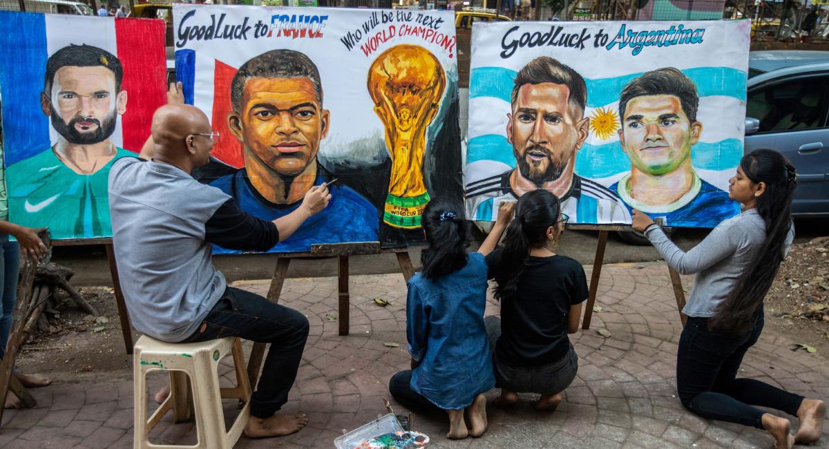 EL domingo se sabrá quién se quedará con la Copa del Mundo. Foto: EFE