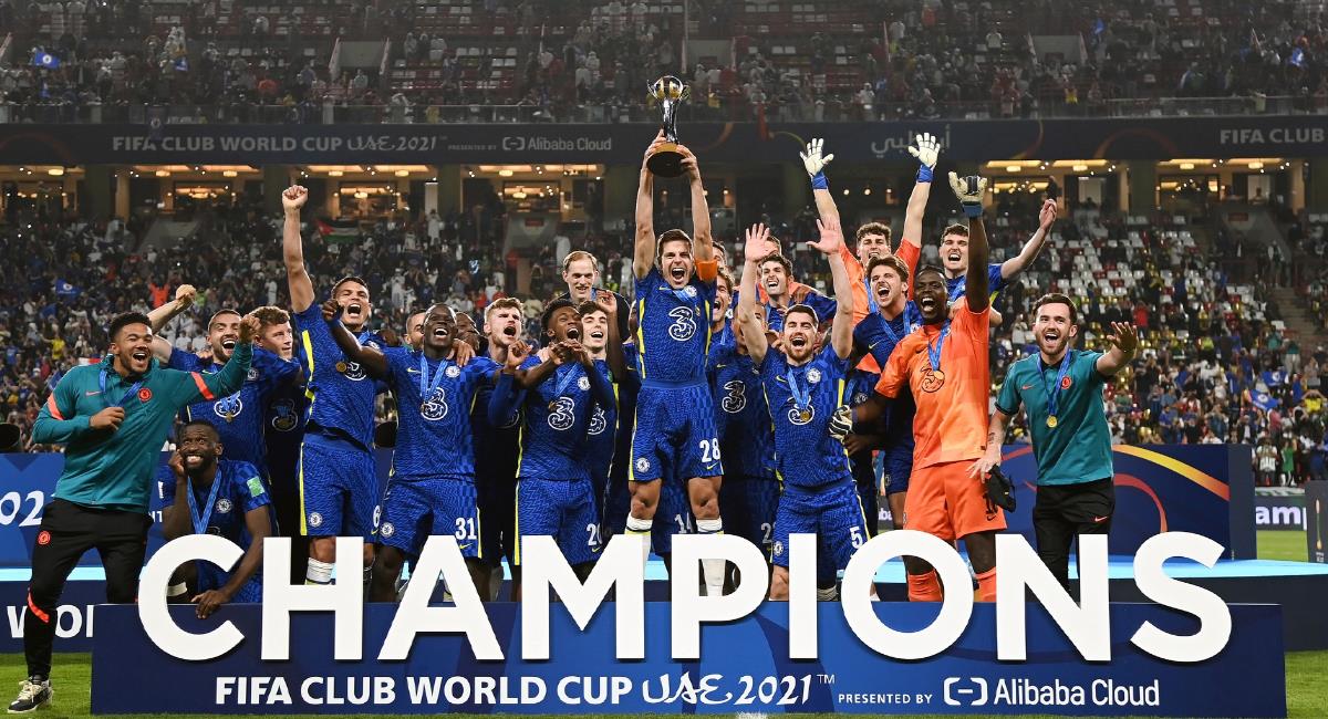 Chelsea levantó la Copa Mundial de Clubes en 2021. Foto: Facebook FIFA Club World Cup